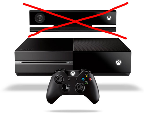 Contre la PlayStation 4, Microsoft retire le Kinect de la Xbox One