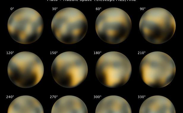 Des clichés de Pluton pris par Hubble