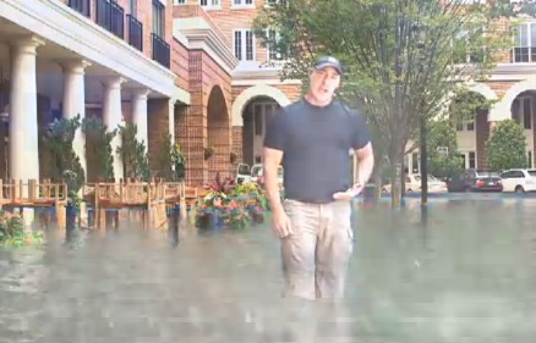 Simulation d'inondations en Floride